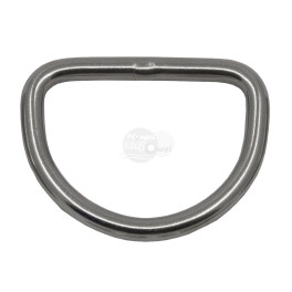 Anneau en D inox 50mm, fermé, ép.5mm SPD Anneau en D inox 50mm, fermé, ép.5mm SPD