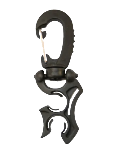 [ACCE00074-BLACK] MOUSQUETON FIXE FLEXIBLES ESM