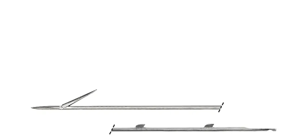 FLECHE A ERGOTS INOX MONOARDILLON D7X115CM IMERSION