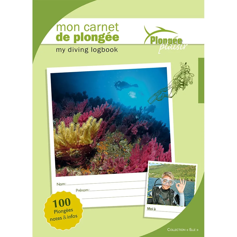 [GAP68] CARNET DE 100 PLONGEES ELLE