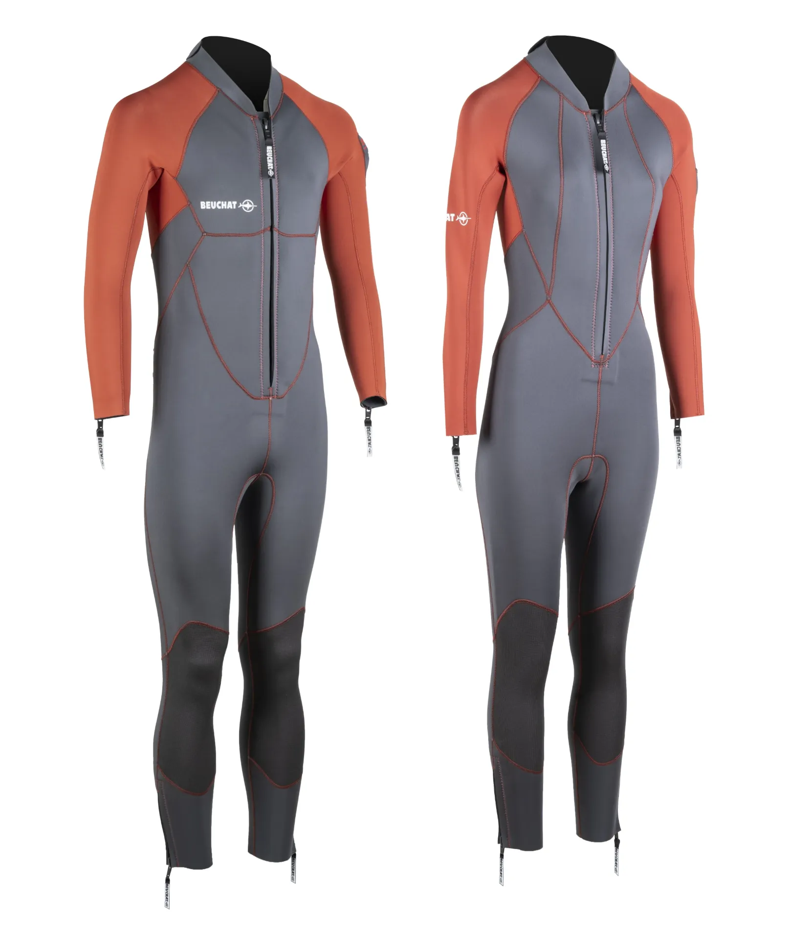 [733301] COMBINAISON LONGE COTE AQUATREK 3/2MM BEUCHAT (XS, Homme)