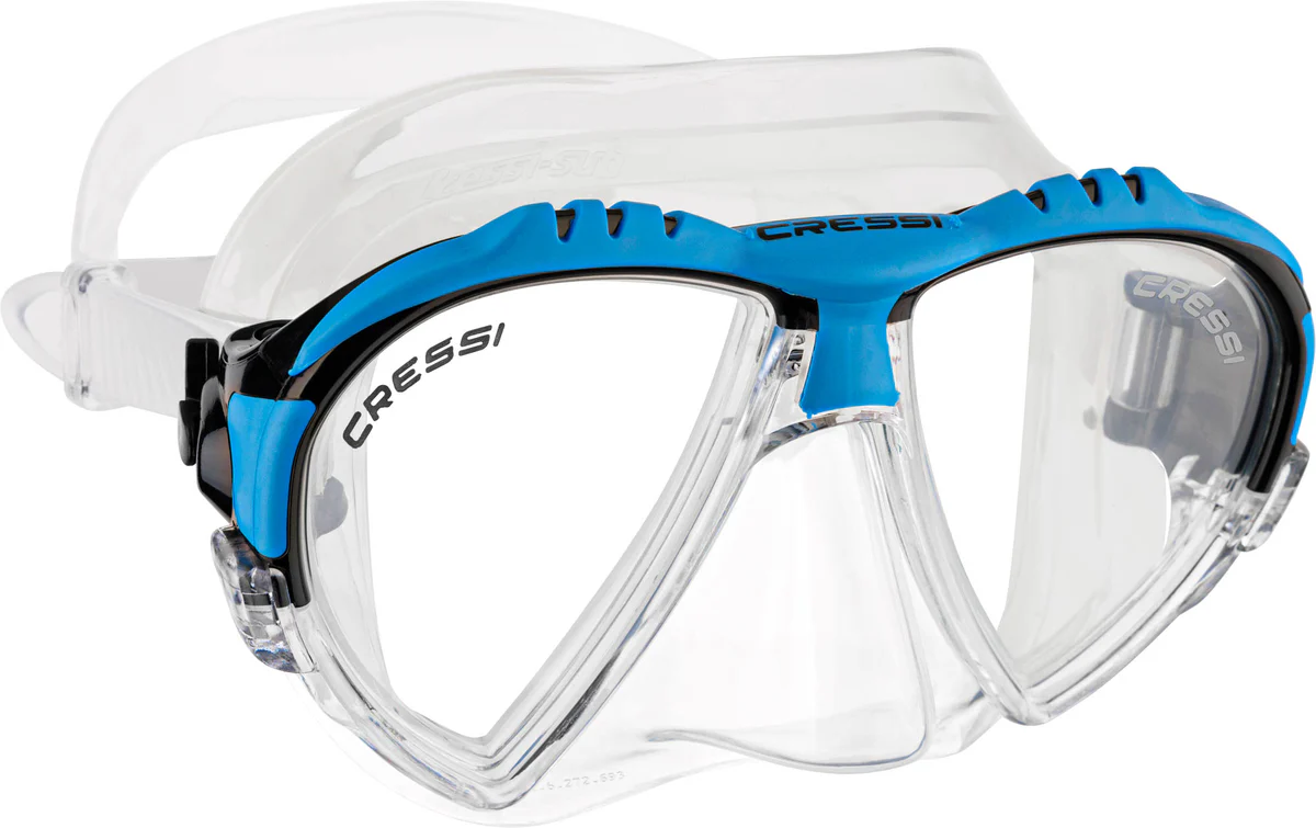 [DS301020] MASQUE MATRIX CRESSI (BLEU)