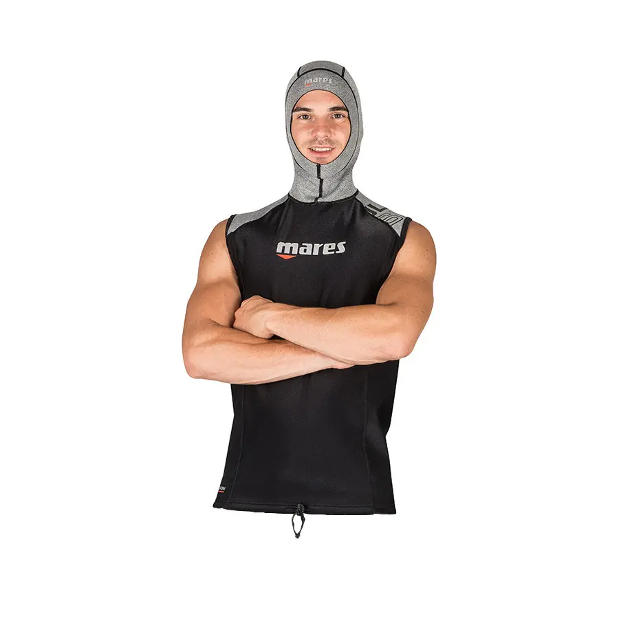 ULTRASKIN HOMME SANS MANCHES AVEC CAGOULE MARES