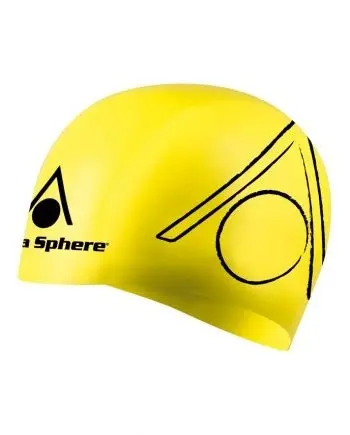 [SA128121] BONNET TRI CAP NEON JAUNE AQUASPHERE