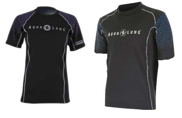 [665080] TOP MANCHES COURTES CERAMIQSKIN AQUALUNG (Homme, S)