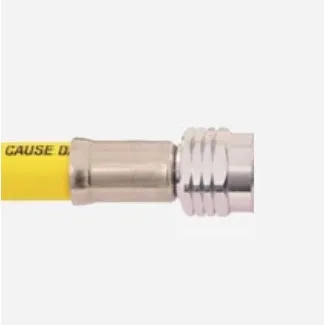 FLEXIBLE MP 3/8"UNF JAUNE 1M- APEKS