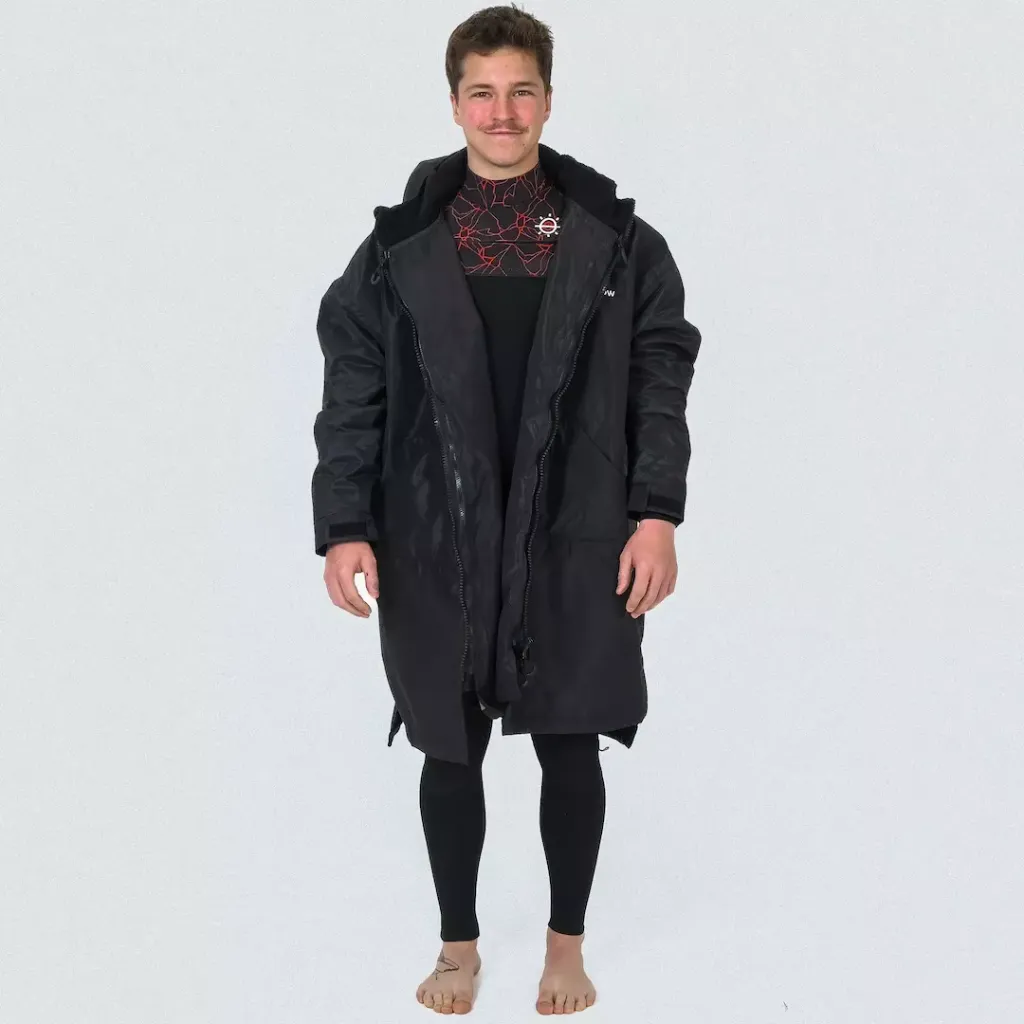 [MSPOADS01-BLK-/XL] PONCHO PARKA DRY STOP MELLOW SEA (L/XL)