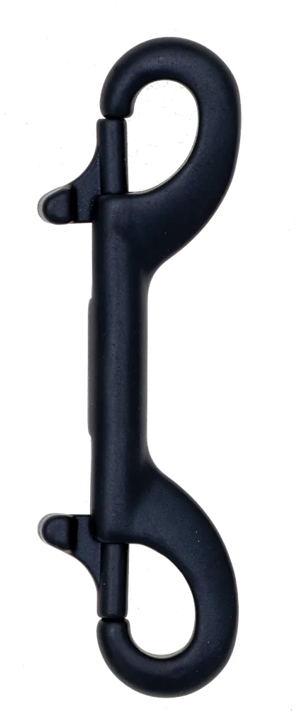 Mousqueton double, inox coloré, 90 mm - ESM
