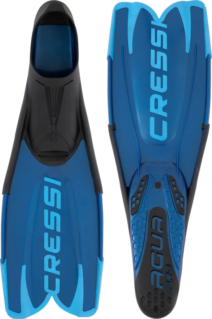Palmes AGUA PRO - CRESSI (BLEU, 38/39)